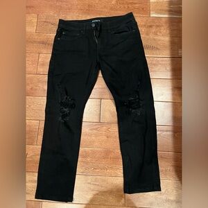 Express Black Jeans